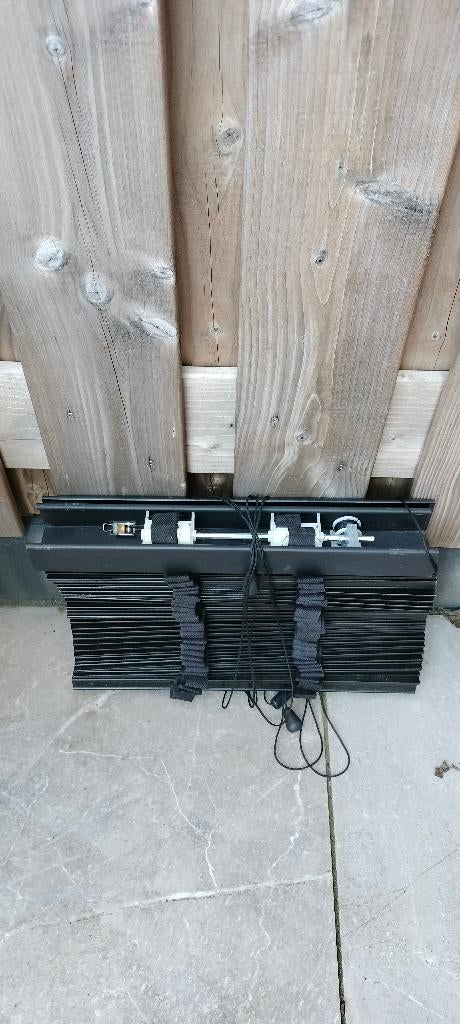 Houten luxaflex 80 x 250 cm – bieden vanaf €35, Ophalen, Gebruikt, 200 cm of meer, Zwart