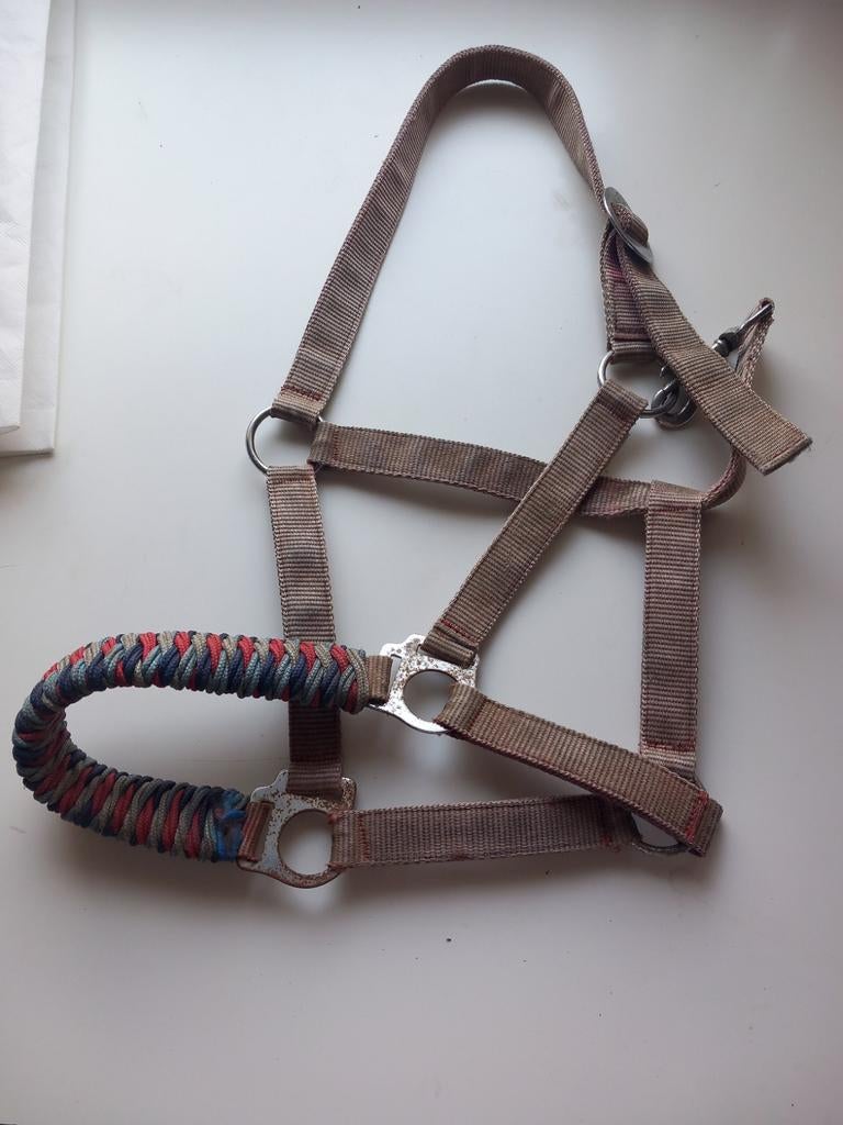 Paardenhalster plus paardenhalsterl van touw, Dieren en Toebehoren, Ophalen of Verzenden, Overige soorten