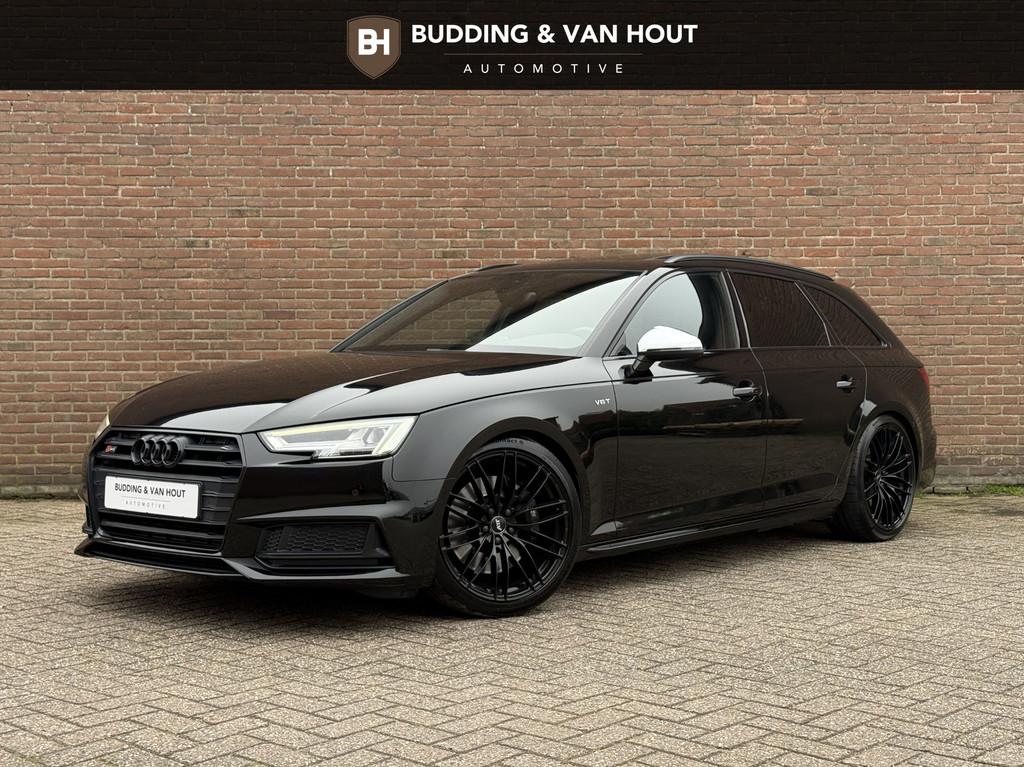 Audi S4 Avant 3.0 TFSI Quattro Pano Milltek H&R Matrix, Auto's, Audi, Gebruikt, 2995 cc, 1650 kg, Zwart