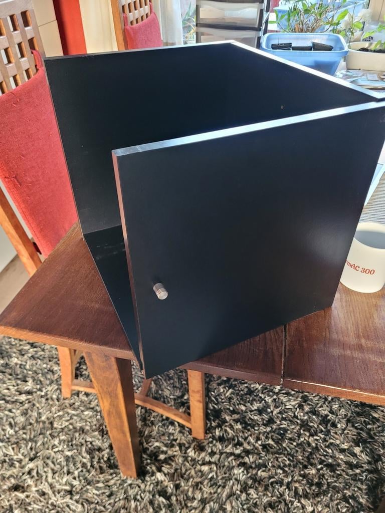 Expedit inzet deurtje zwart voor vakkenkast ikea, Ophalen, Overige typen, Minder dan 2 meter