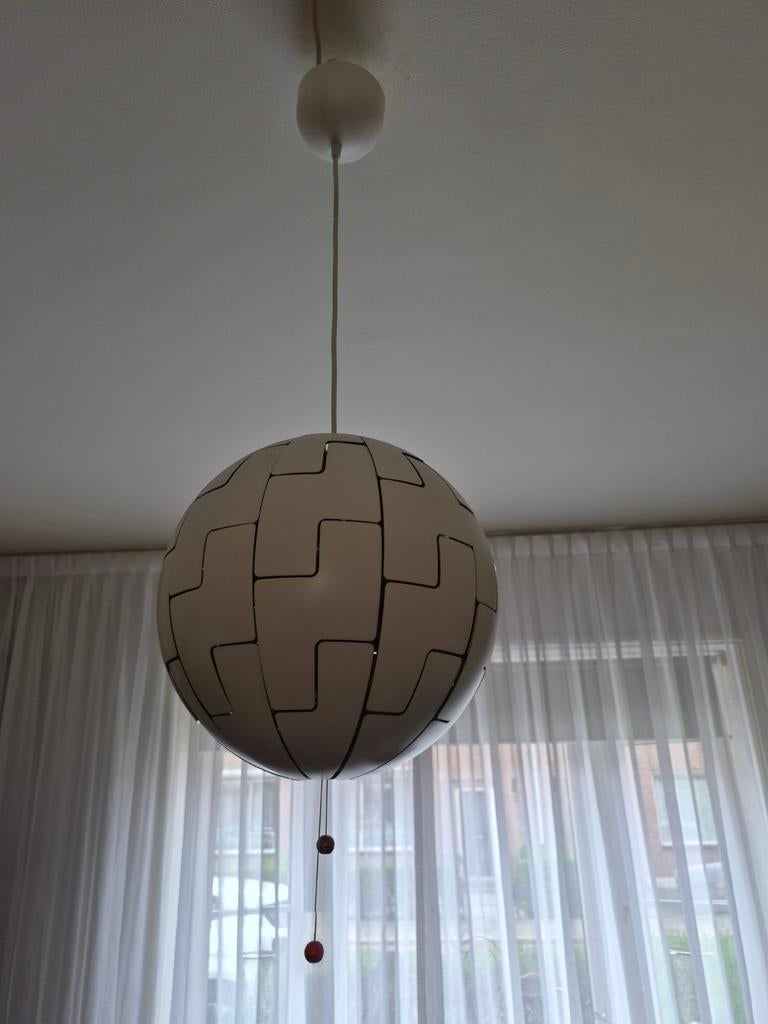 IKEA PS 2014 Hanglamp - Wit/Koper - Uitschuifbaar, Huis en Inrichting, Lampen | Hanglampen, Ophalen of Verzenden, 75 cm of meer