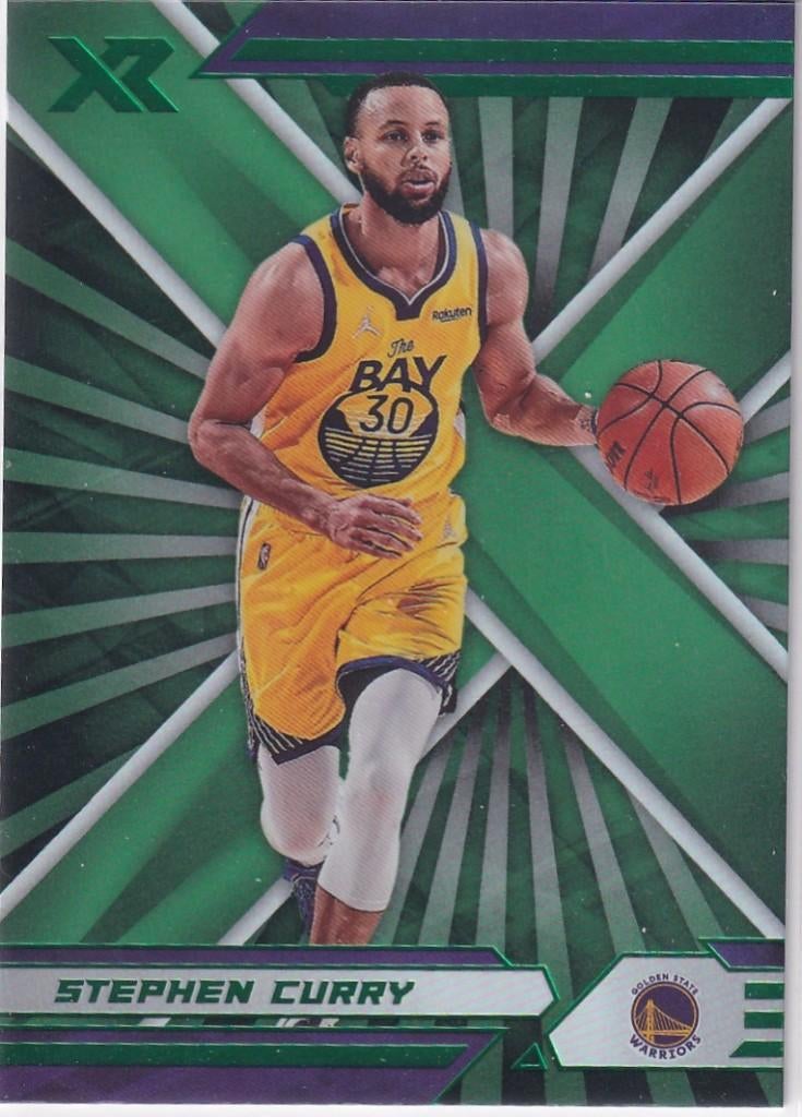 2021 Chronicles XR Stephen Curry green parallel, Verzamelen, Sportartikelen en Voetbal, Ophalen of Verzenden, Nieuw, Buitenlandse clubs