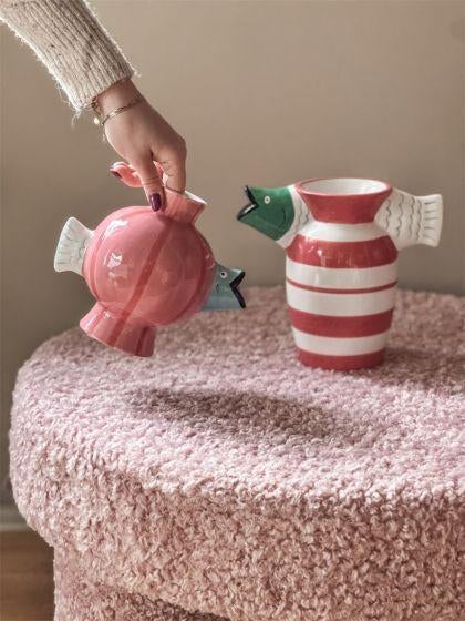 Vaas vissen keramiek - als ornament ook gaaf!!!! BLub blub, Antiek en Kunst, Ophalen of Verzenden