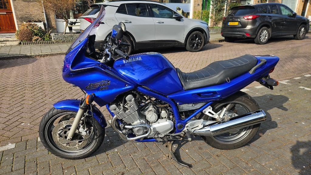 Yamaha XJ900 Diversion 900 – nieuwe banden – CarPlay/dashcam, Motorrijbewijs A, Particulier, 892 cc, Meer dan 35 kW