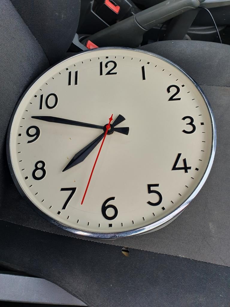 School klok jaren 60, Ophalen of Verzenden