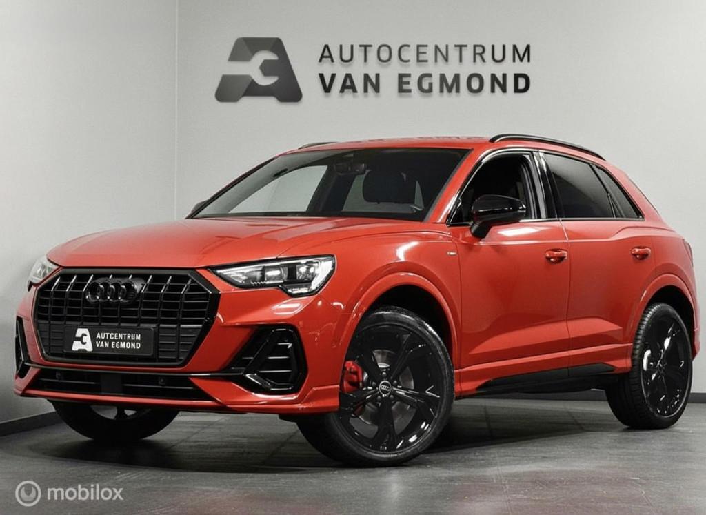 Audi Q3 45 TFSIe 2X S-LINE | APP CNNCT | AD. CRUISE, Gebruikt, Leder en Stof, 245 pk, Hybride Elektrisch/Benzine