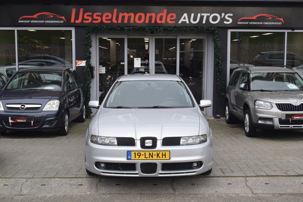 SEAT Leon 1.8-20VT Topsport 170.682 km NL AUTO (bj 2003), Voorwielaandrijving, 4 cilinders, 1264 kg, Origineel Nederlands