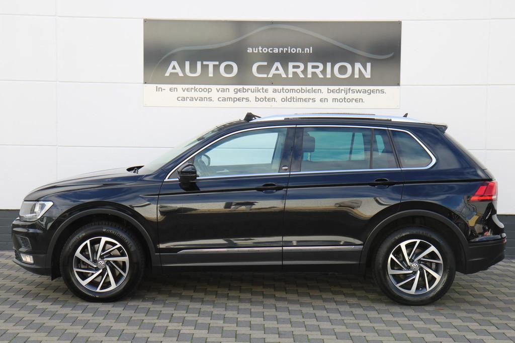 Volkswagen Tiguan 2.0 TSI 4Motion 179PK DSG Pano Carplay !, Stof, Gebruikt, Zwart, 4 cilinders