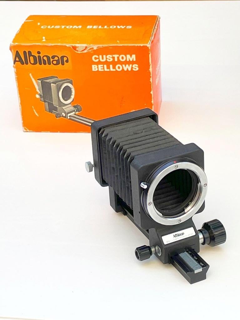 Vintage Macro balg, Bellows voor Minolta mount (of E-mount), Ophalen of Verzenden, 1960 tot 1980