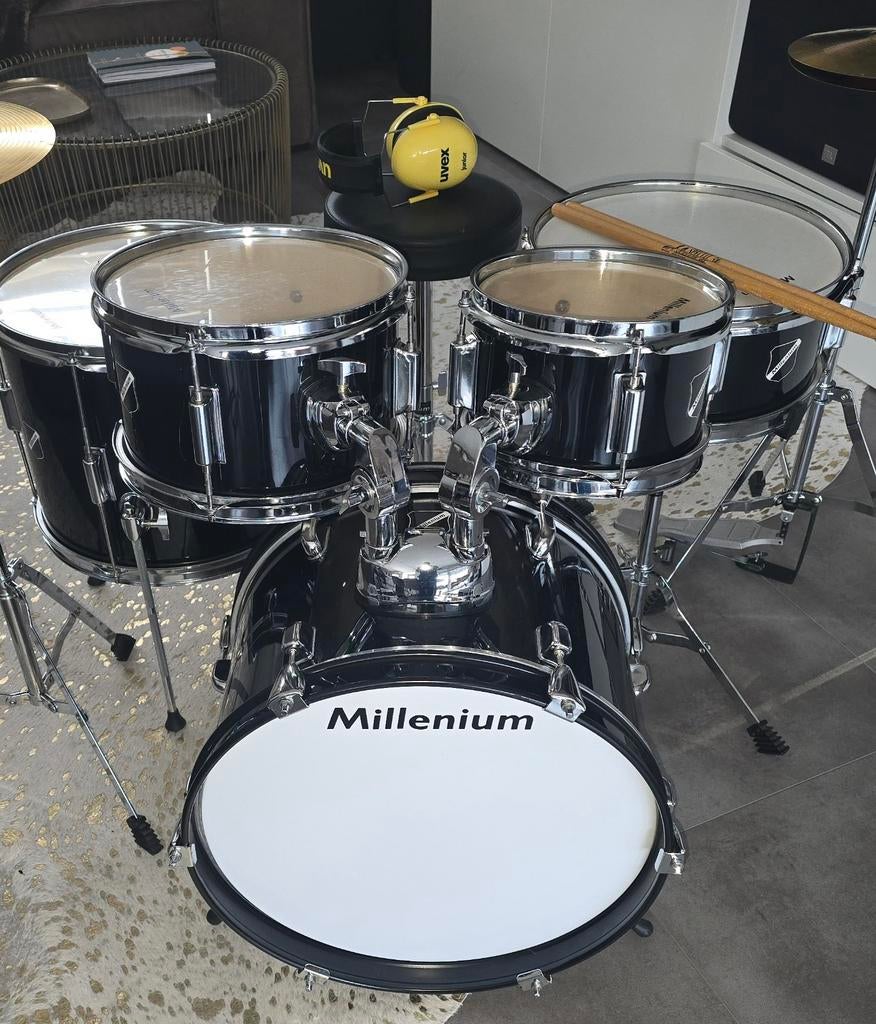 Millenium Focus drumstel compleet..4-7 jaar!! ZGAN!!!, Muziek en Instrumenten, Ophalen, Zo goed als nieuw, Overige merken