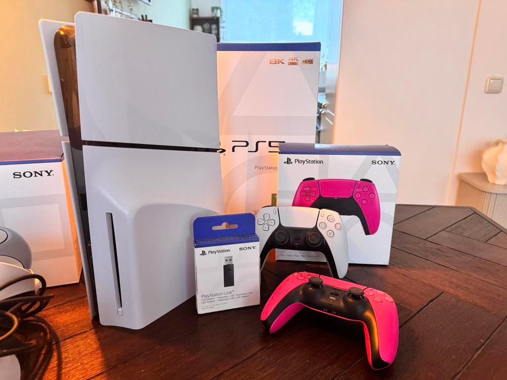 PlayStation 5 Disc Edition met 2 controllers!, Spelcomputers en Games, Ophalen, Zo goed als nieuw, Playstation 5