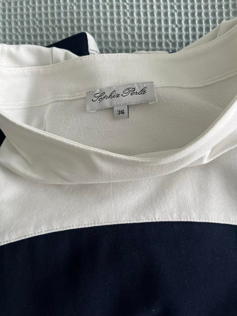 Sophia Perla Dames Jurkje - Maat 36, Blauw, Ophalen of Verzenden, Zo goed als nieuw, Knielengte
