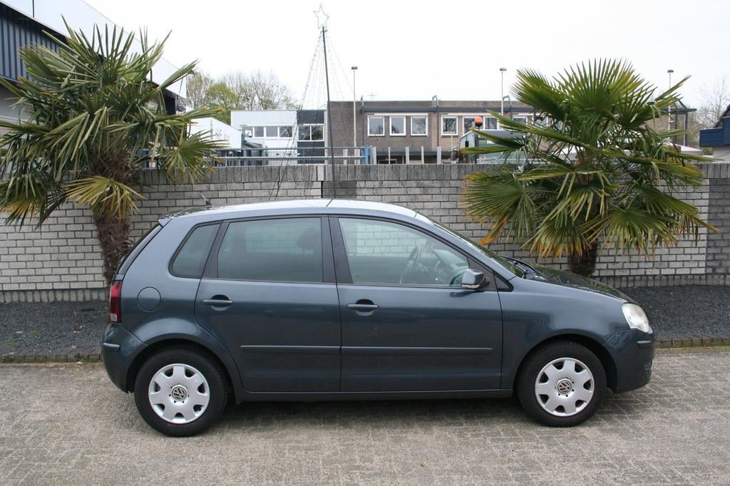 Volkswagen Polo 1.4-16V Comfortline, airco, cruise, Auto's, Voorwielaandrijving, Stof, Zwart, 4 cilinders