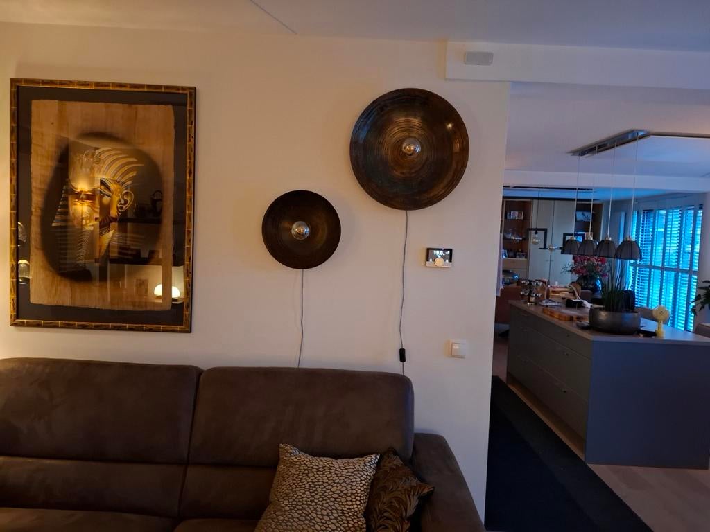 Wandlampen 2.Nieuw zijn ze inclusief lampen 105 eur per stuk