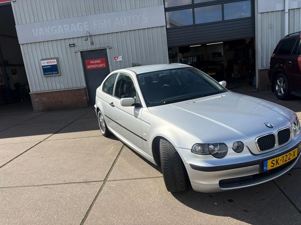 BMW 3-serie Compact 316ti Executive Stoelverwarming, pdc ach, 4 cilinders, 14 km/l, Handgeschakeld, 1275 kg