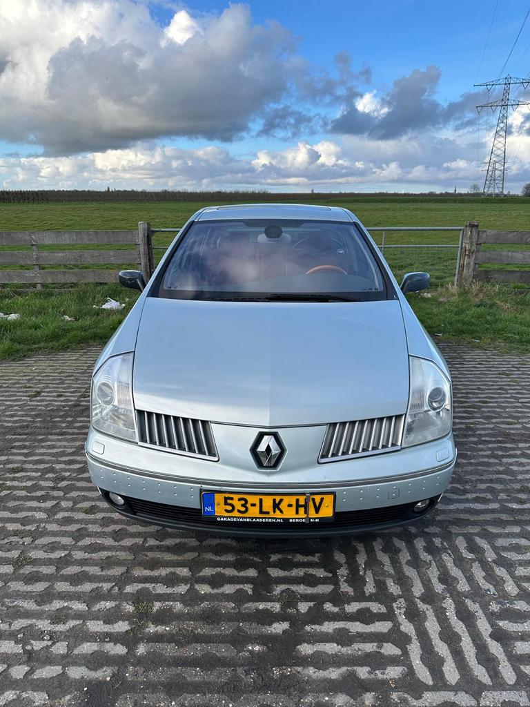 Renault Vel Satis 3.5 V6 24V AUT 2003 Grijs vele opties|, Auto's, Bedrijf, 1695 kg, 1600 kg, Sedan