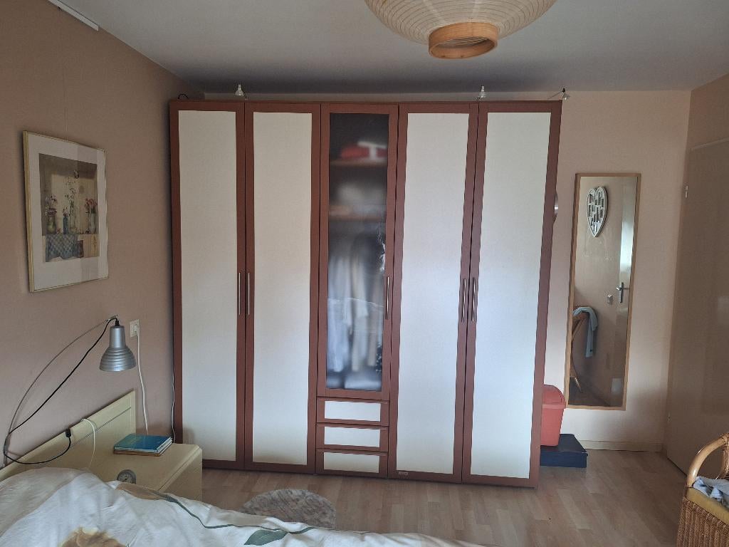 kledingkast stevig en goede kwaliteit!! al netjes uit elkaar, Huis en Inrichting, Kasten | Kledingkasten, 200 cm of meer, Degelijk