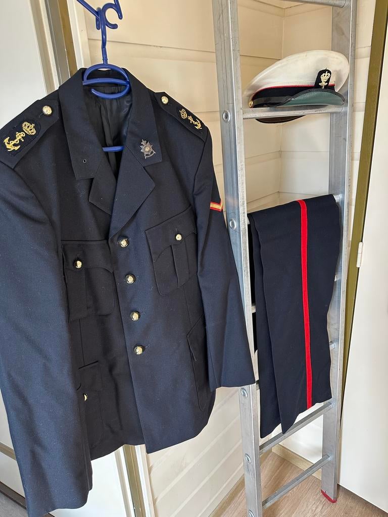 Korps Mariniers Barathea Uniform, Ophalen, Marine, Nederland, Kleding of Schoenen