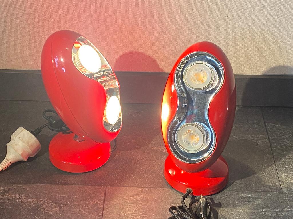 Set 2 stuks tafellamp Zodiac van Lirio, Design, Ophalen of Verzenden, Zo goed als nieuw, Metaal