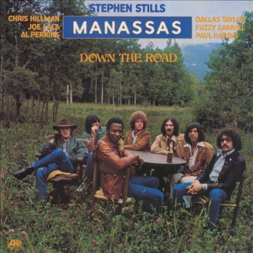 LP MANASSAS (Feat. S. Stills) - DOWN THE ROAD (Countryrock), Ophalen of Verzenden, Gebruikt, 12 inch, Overige genres