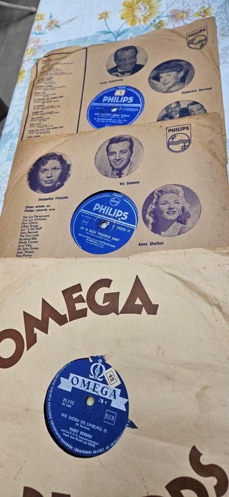 Nederlandstalige 78 toeren platen 40 stuks, Ophalen of Verzenden