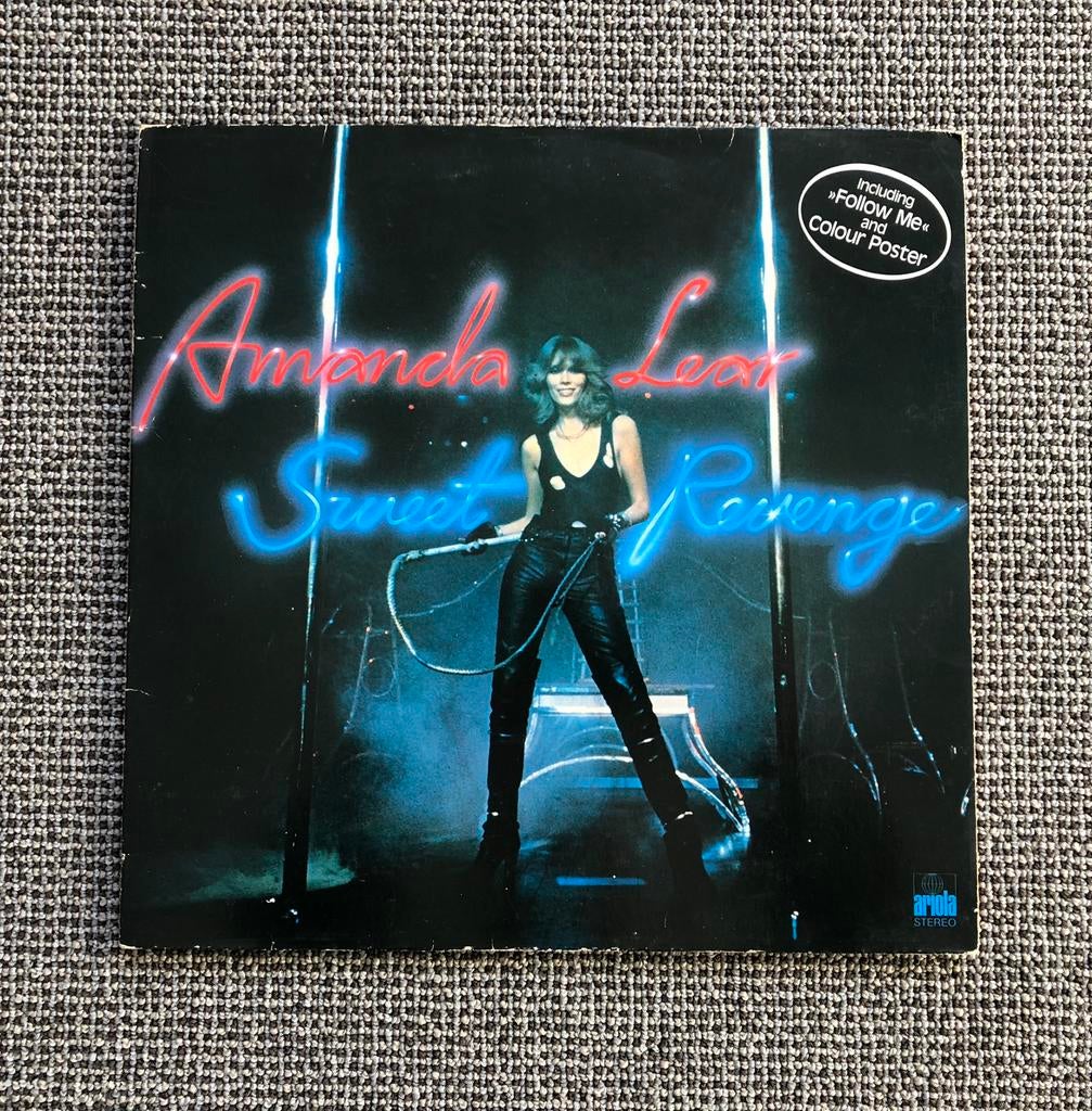 Amanda Lear lp Sweet Revenge, Cd's en Dvd's, Vinyl | Pop, Ophalen, Gebruikt, 12 inch