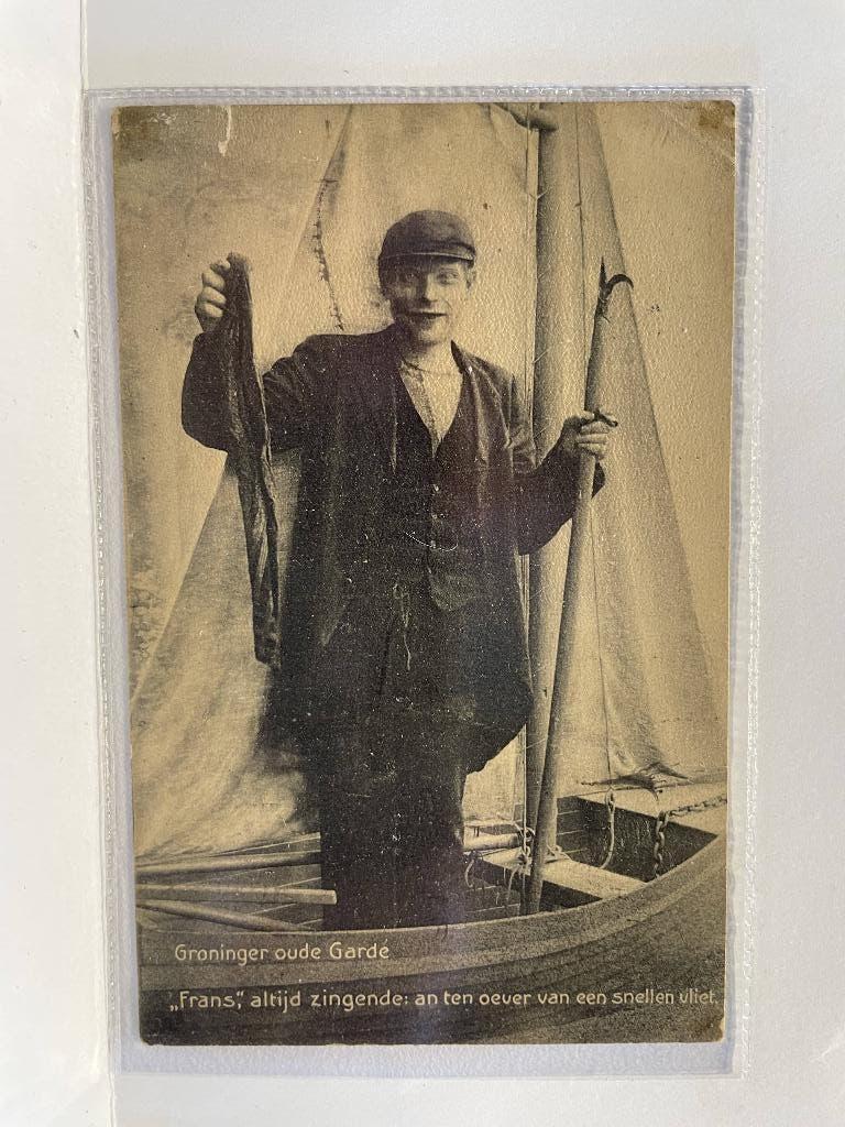 Groningen - Straatleven - Oude Garde, Verzenden, Voor 1920, Gelopen, Groningen