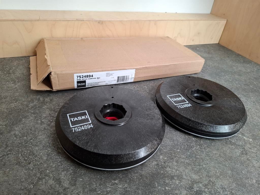 2x Nieuwe Taski 7524894 disc drive 225mm, Ophalen of Verzenden