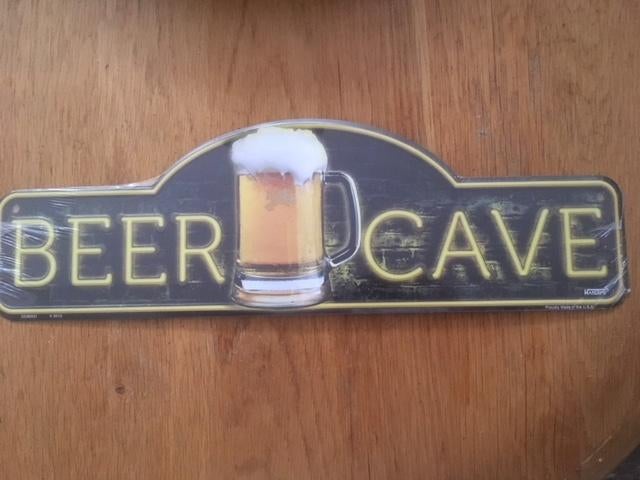 Man Cave reclameplaten, Ophalen of Verzenden, Nieuw, Reclamebord