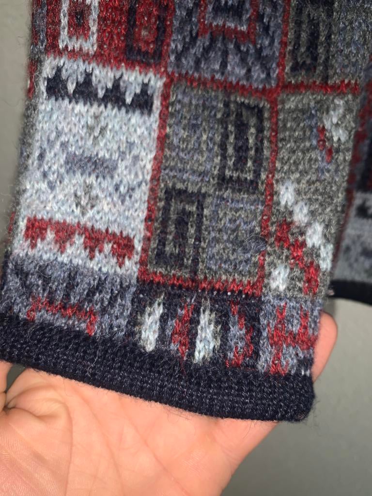 Handgebreid Baby Alpaca Vest - Anselmo's, Kleding | Dames, Truien en Vesten, Ophalen of Verzenden, Zo goed als nieuw, Maat 38/40 (M)