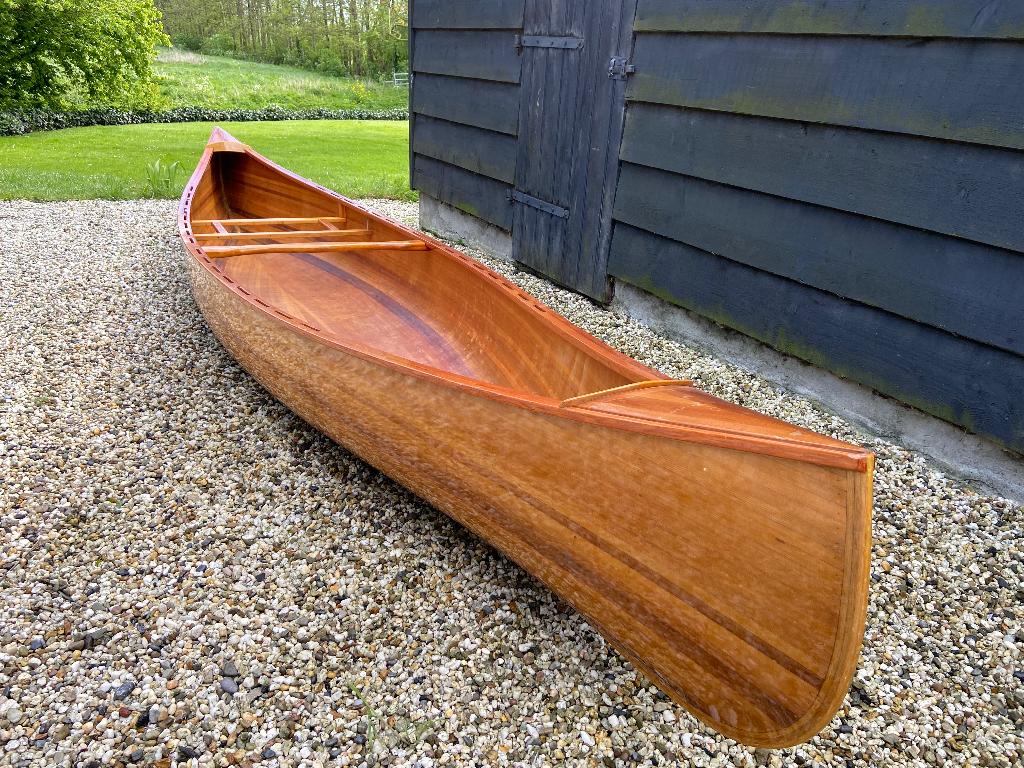 Kanoe - Maplehouten Canadese Kanoe 470 x 87, Ophalen, Nieuw, Drie personen of meer, Canadese kano of Open kano