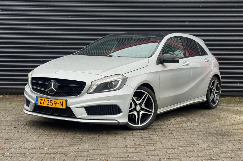 Mercedes-Benz A-klasse A 180 Ambition AMG | PANO | Stoelverw, Auto's, Gebruikt, 4 cilinders, Lichtsensor, 122 pk