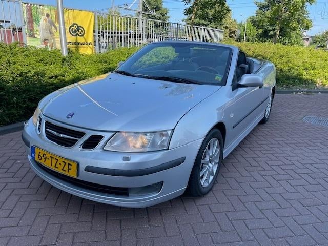 Saab 9-3 2.0 Turbo Aero Cabrio AUT 2005 Grijs, Auto's, Saab, Particulier, Saab 9-3, ABS, Airbags, Airconditioning, Alarm, Boordcomputer