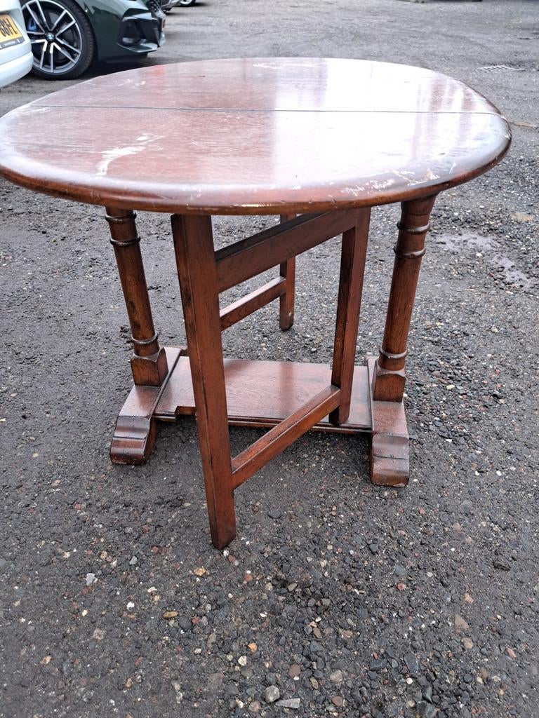 Houten klaptafel, Ophalen