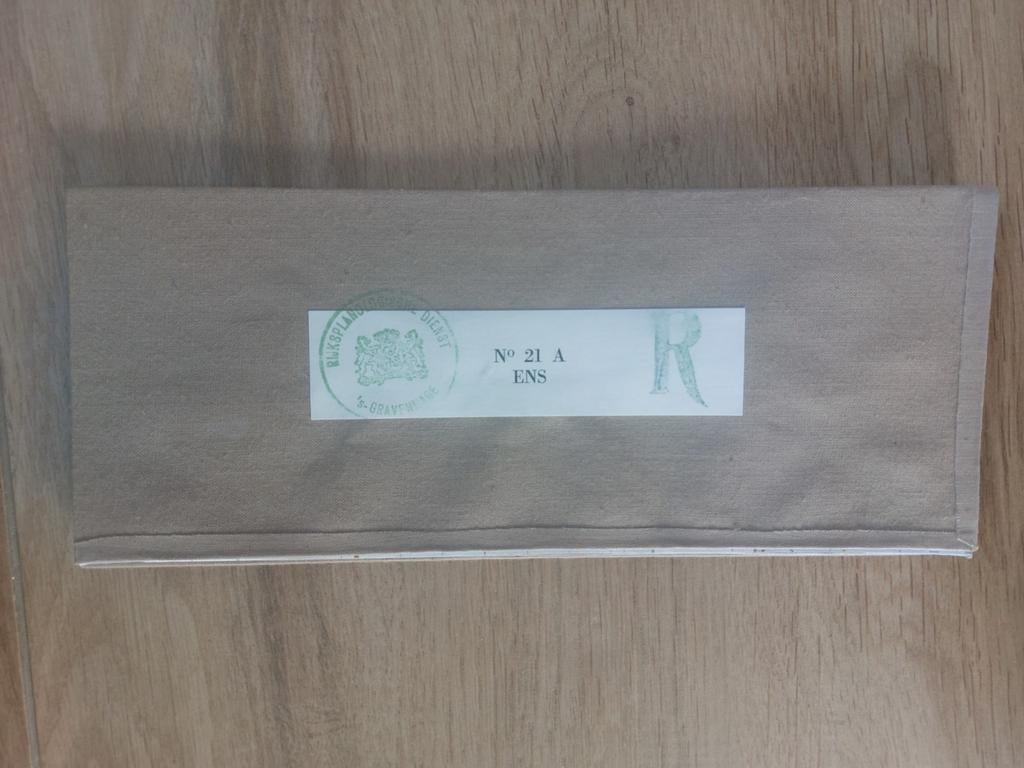 21A Ens Marknesse NO polder Emmeloord Stafkaart uit 1973, Boeken, Topografische Dienst Nederland, Ophalen of Verzenden, 1800 tot 2000