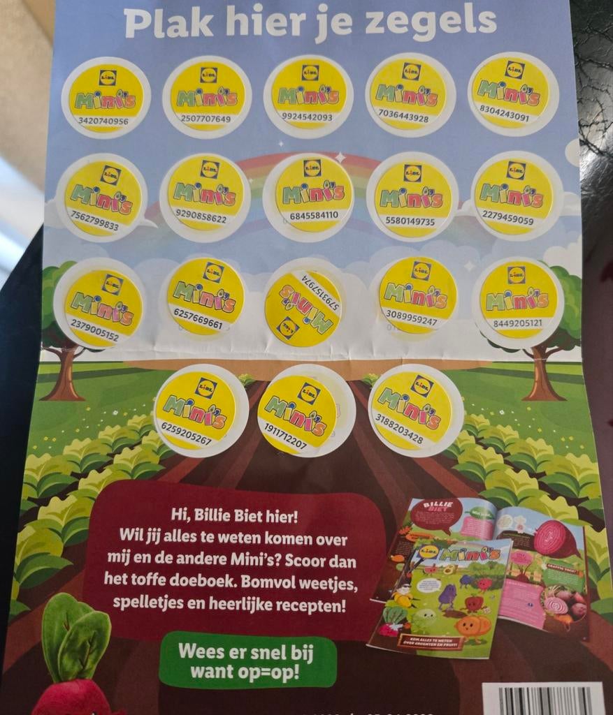 Lidl spaarkaart mini's, Verzamelen, Lidl, Ophalen