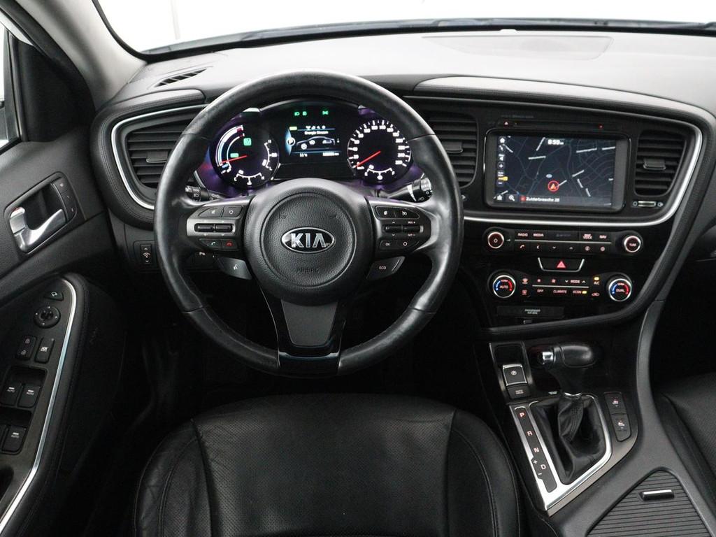 Kia Optima 2.0 CVVT Hybrid ExecutiveLine | Panoramadak | Sto, Euro 5, Gebruikt, Lichtsensor, 4 cilinders