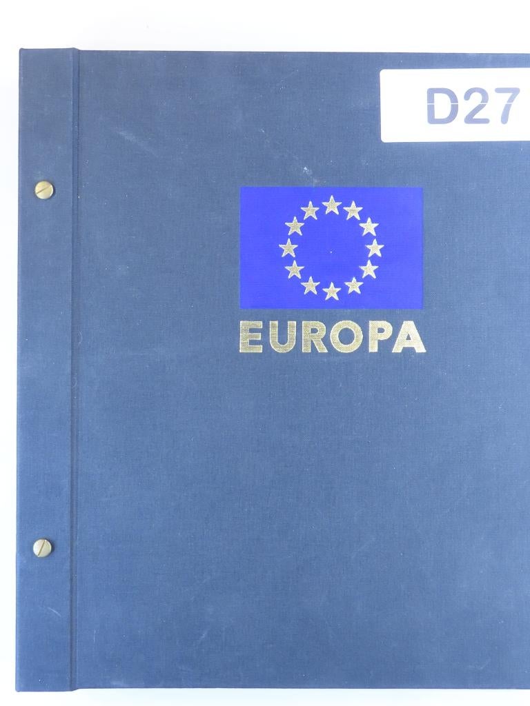 DAVO Standaard EUROPA CEPT - vrijwel leeg album (D27), Postzegels en Munten, Postzegels | Volle albums en Verzamelingen, Ophalen of Verzenden