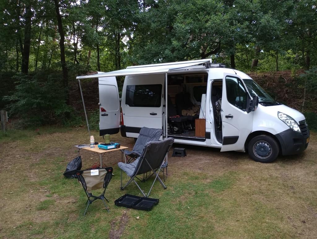 Omnistor 2000 cassette luifel met steunen, 3 m x 2,5m, Ophalen