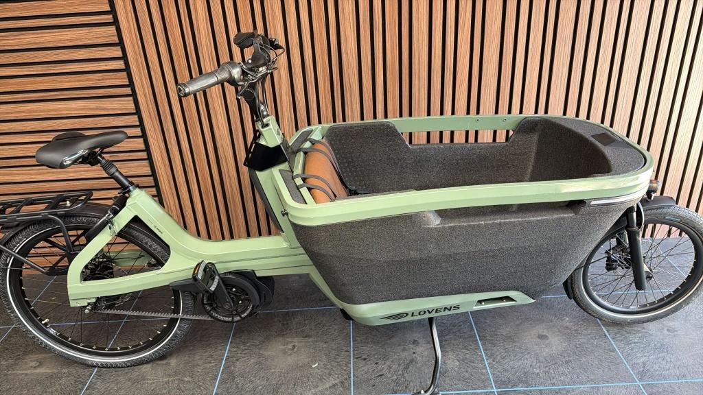 Lovens e-bakfiets| Bosch Cargo 85Nm| Enviolo| Riem |garantie, Fietsen en Brommers, Fietsen | Bakfietsen, Gebruikt, 2 kinderen