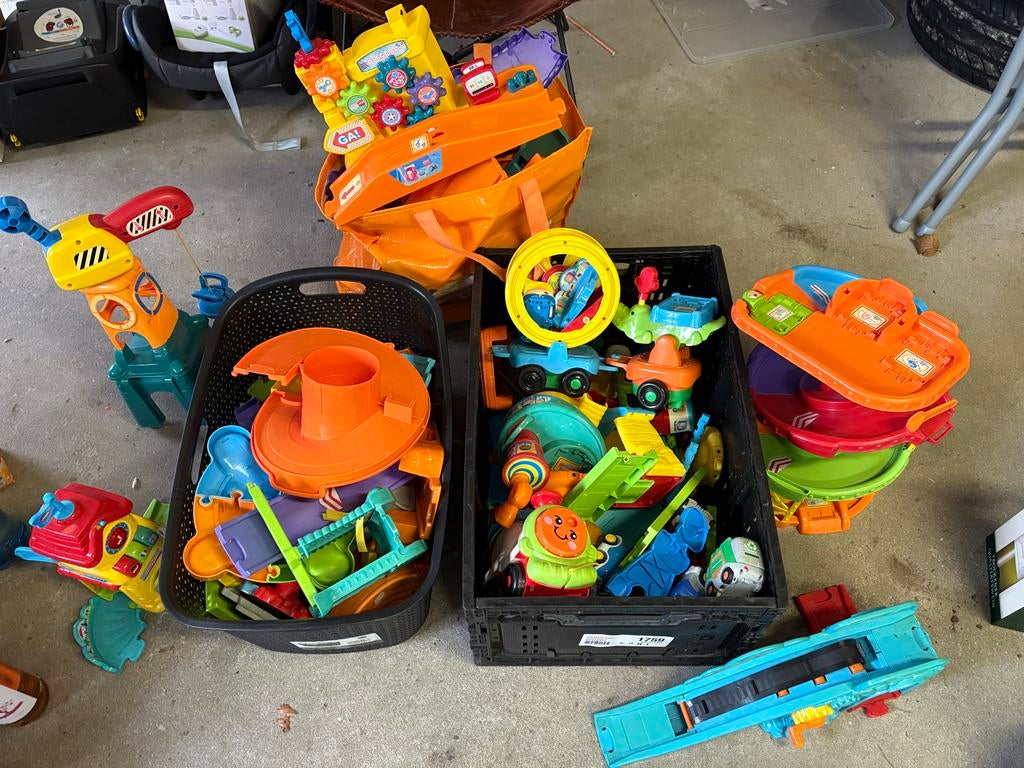 Grote verzameling Vtech Toet Toet Auto's en banen, Ophalen, Gebruikt, 2 tot 4 jaar