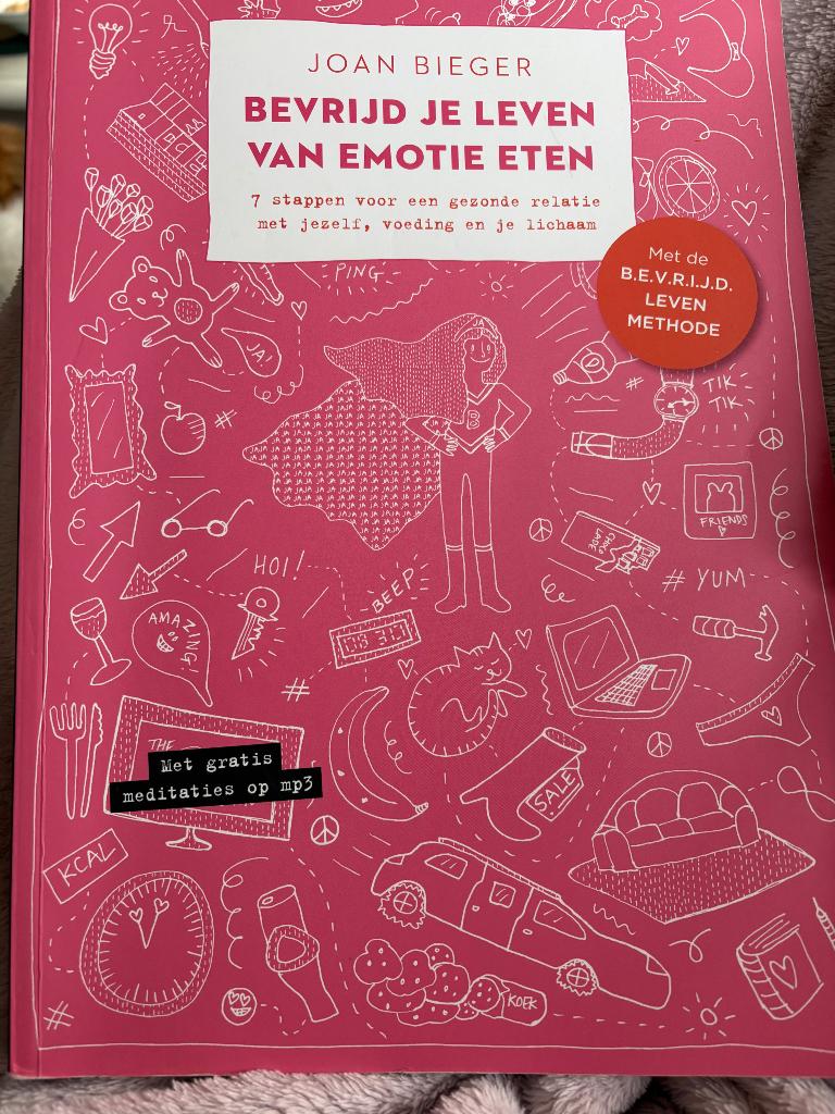 Bevrijd je leven van emotie eten Joan Bieger, Boeken, Ophalen of Verzenden, Zo goed als nieuw, Dieet en Voeding