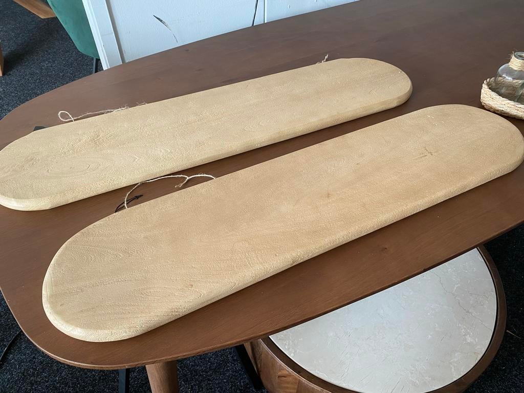 Mango houten planken 100x24 onzichtbaar te bevestigen, Ophalen, Nieuw