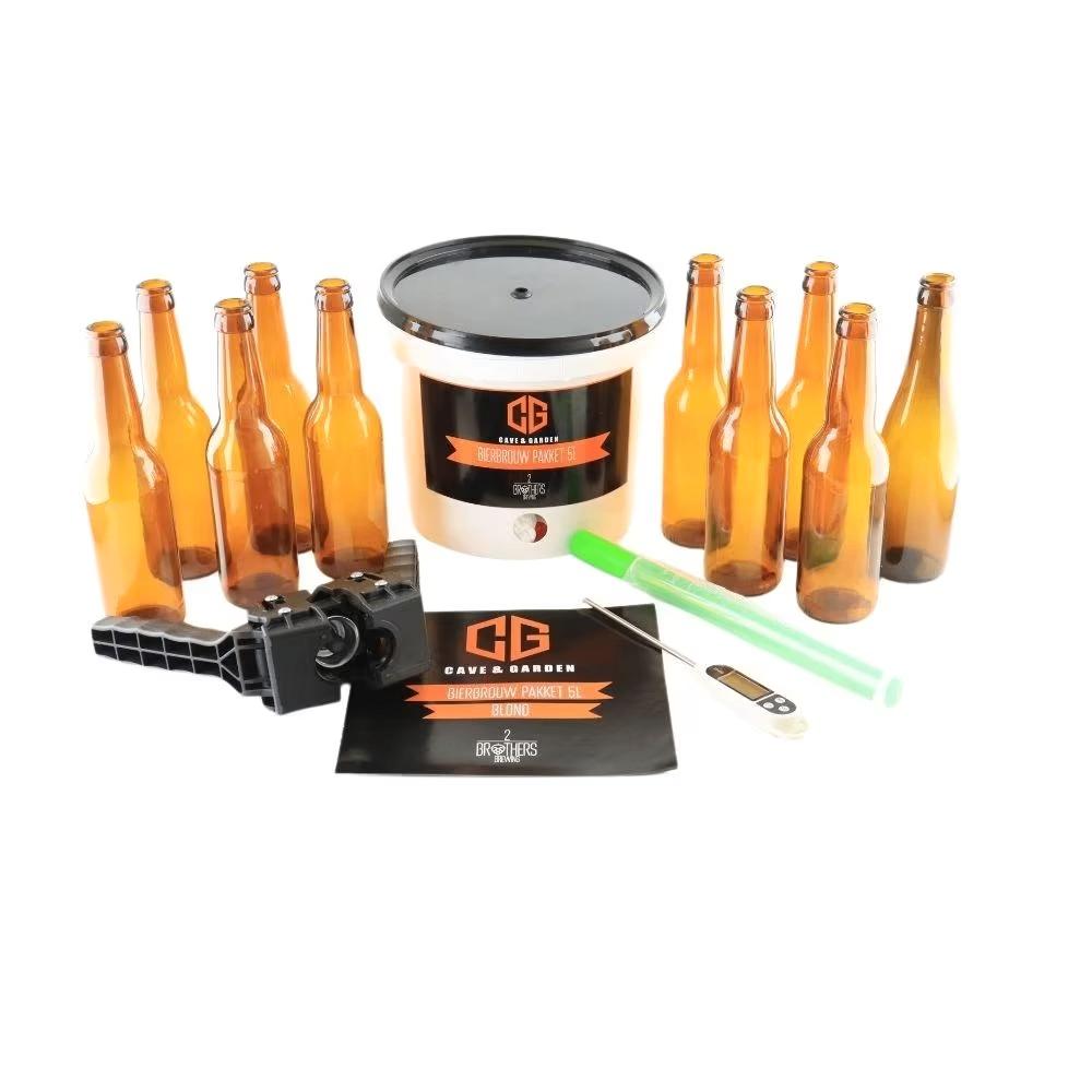 Zelf Bier Brouwen Pakket Compleet - Blond 5L - Cadeau Tip, Verzenden, Nieuw, Overige onderwerpen