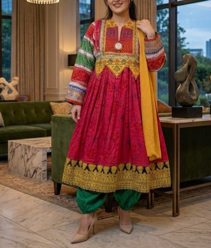 Afghaanse jurk, Ophalen of Verzenden, Nieuw