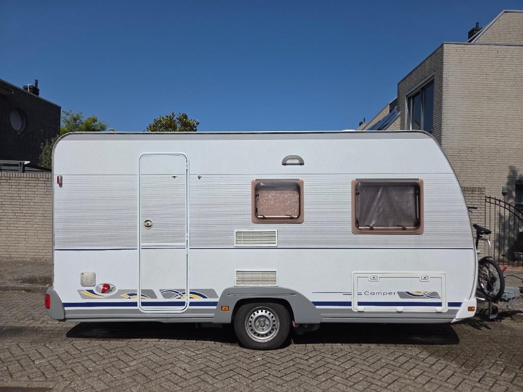 Dethleffs 430db met voortent en mover, Caravans en Kamperen, Standaardzit, 75 kg, Particulier, 5 tot 6 meter