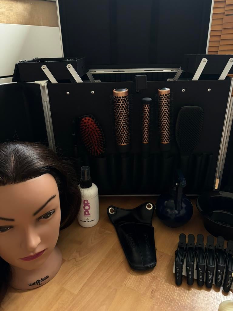 Complete kappersset inclusief koffer, Ophalen of Verzenden