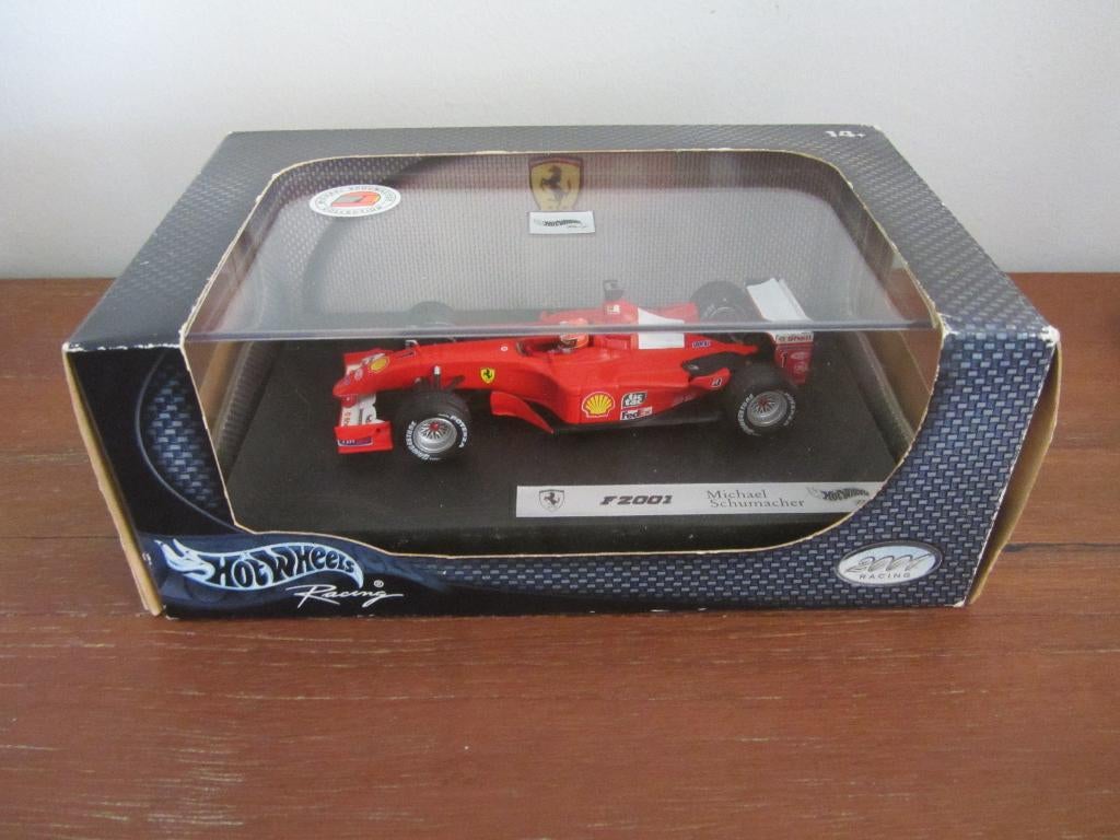 Hot Wheels 50213 Ferrari F2001 - Michael Schumacher, Ophalen of Verzenden, Nieuw, Auto, Overige merken
