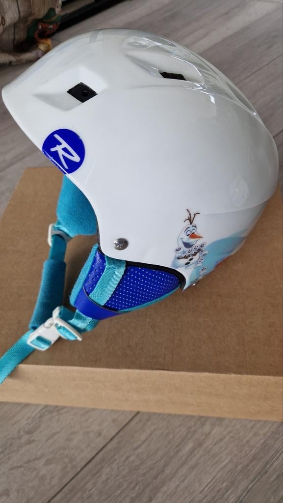 Rossignol skihelm kind Frozen XS 51-54 cm, Gebruikt, 100 tot 140 cm, Ophalen of Verzenden, Rossignol
