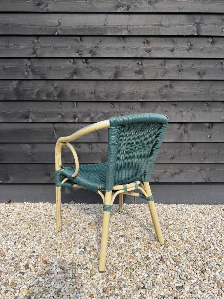 Partij Terrasstoelen, Horeca, Vintage 100 stuks, Ophalen, Gebruikt, Aluminium